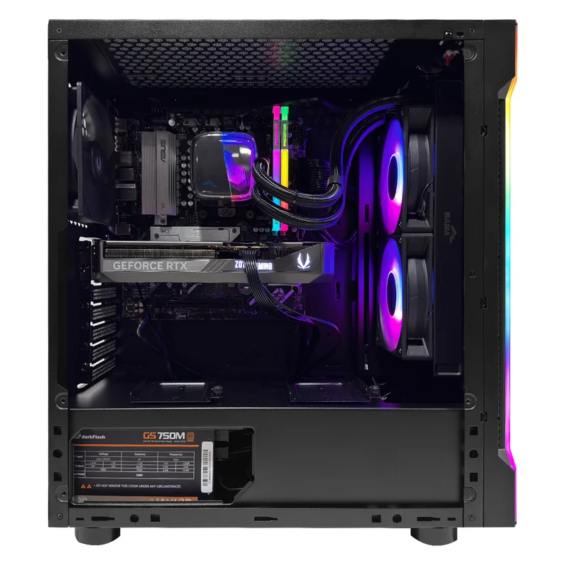 Sophos H200 TG Black Desktop Gaming PC | AMD Ryzen 7 7700 | 32GB (2x16GB) RAM | 1TB SSD | RTX 5070 | Windows 11 Pro