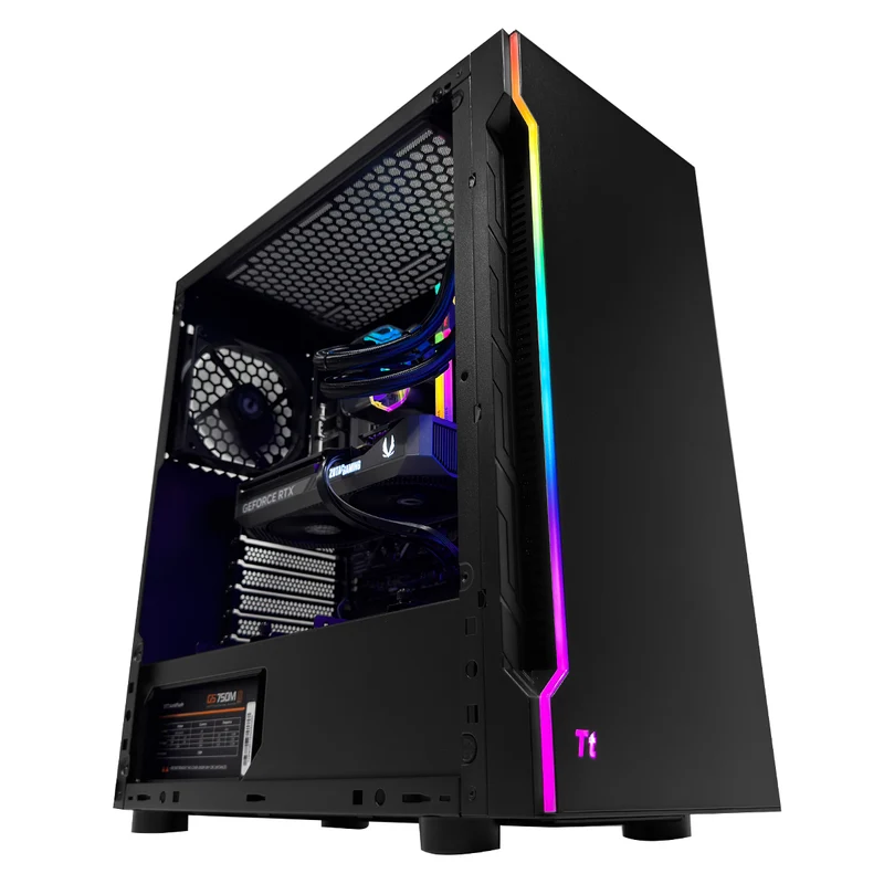 Sophos H200 TG Black Desktop Gaming PC | AMD Ryzen 7 7700 | 32GB (2x16GB) RAM | 1TB SSD | RTX 5070 | Windows 11 Pro