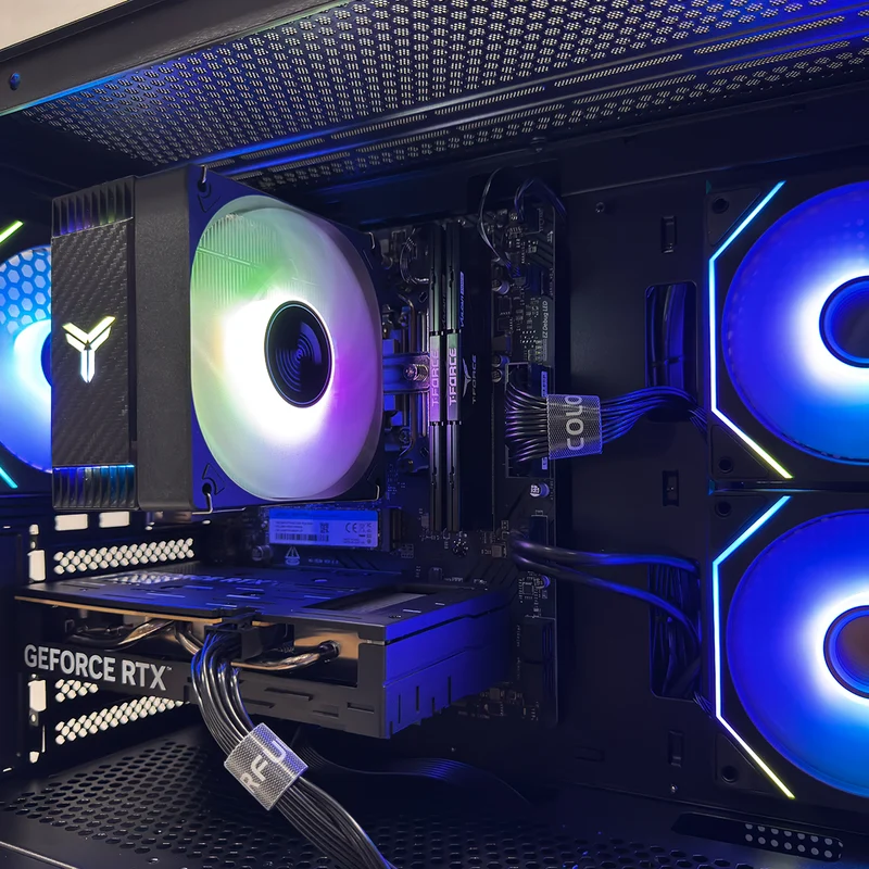 Sigma Elite 490 Black Desktop Gaming PC | AMD Ryzen 5 7500F | 16GB(2x8GB) RAM | 1TB SSD | RTX 5060 | Windows 11 Pro