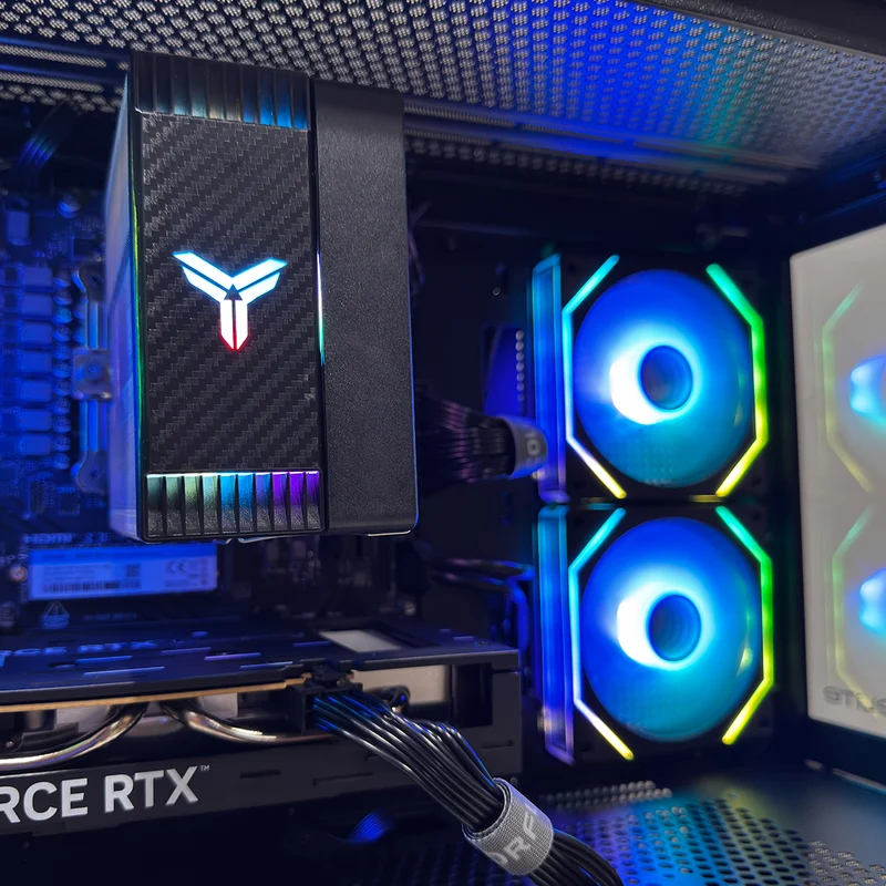 Sigma Elite 490 Black Desktop Gaming PC | AMD Ryzen 5 7500F | 16GB(2x8GB) RAM | 1TB SSD | RTX 5060 | Windows 11 Pro