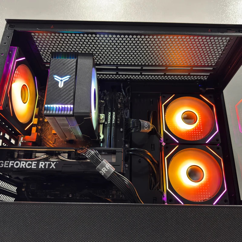 Sigma Elite 490 Black Desktop Gaming PC | AMD Ryzen 5 7500F | 16GB(2x8GB) RAM | 1TB SSD | RTX 5060 | Windows 11 Pro