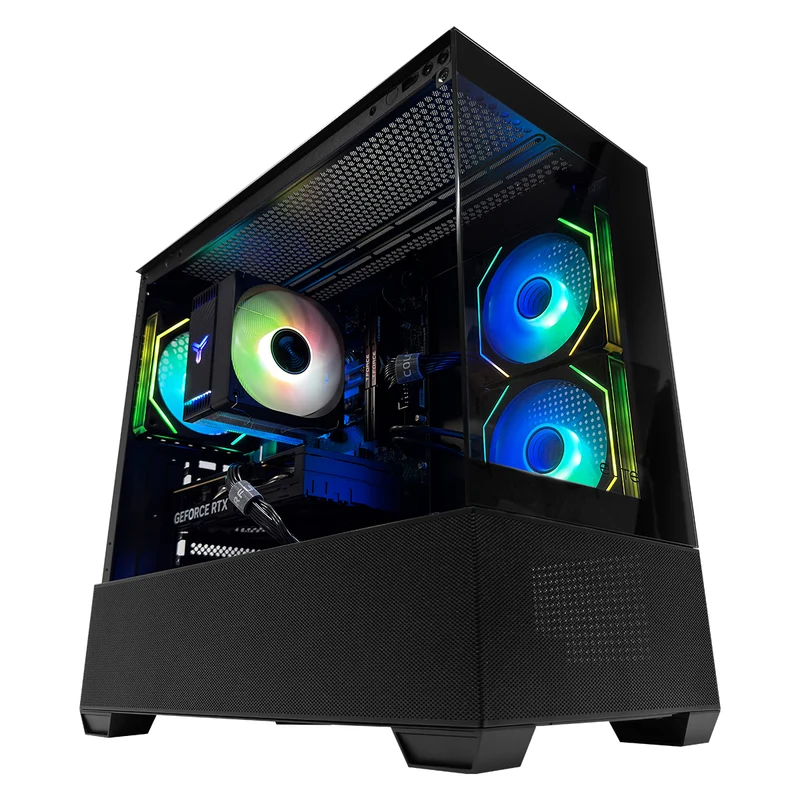 Sigma Elite 490 Black Desktop Gaming PC | AMD Ryzen 5 7500F | 16GB(2x8GB) RAM | 1TB SSD | RTX 5060 | Windows 11 Pro