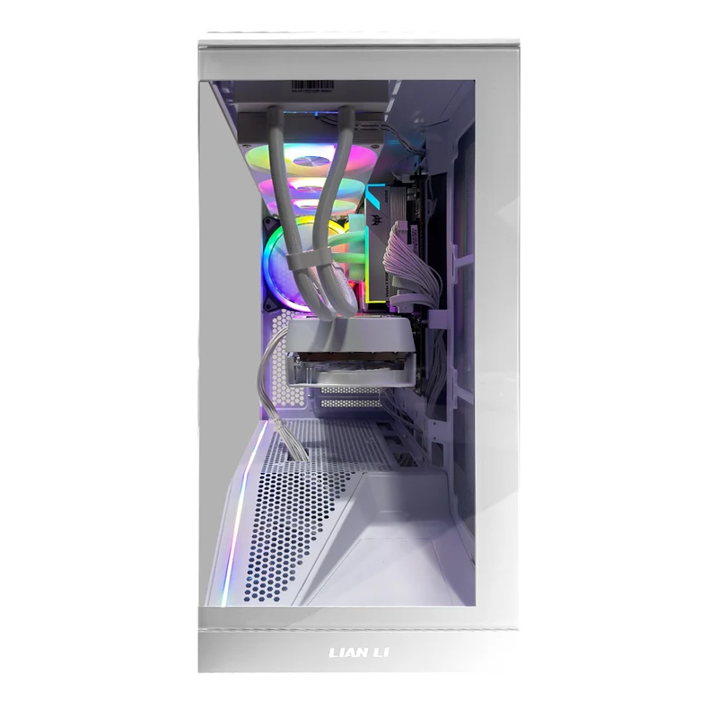 Optima V100 Vector White Desktop Gaming PC | AMD Ryzen 7 9700X | 32GB (2x16GB) RAM | 1TB SSD | RX 9070 XT | Windows 11 Pro