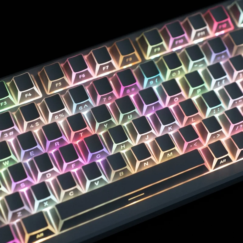 Royal Kludge RK-M75 HE RGB 81 Keys Hot-Swappable Mechanical Keyboard Frame Aurora (Mint Switch)