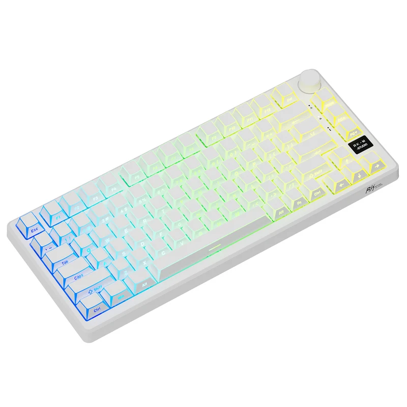 Royal Kludge RK-M75 HE RGB 81 Keys Hot-Swappable Mechanical Keyboard Frame Aurora (Mint Switch)