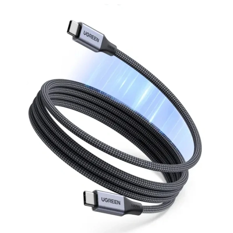 Ugreen USB-C to USB-C 100W PD Magnetic Fast Charging Cable - 1m (Gray) (L520/55517)