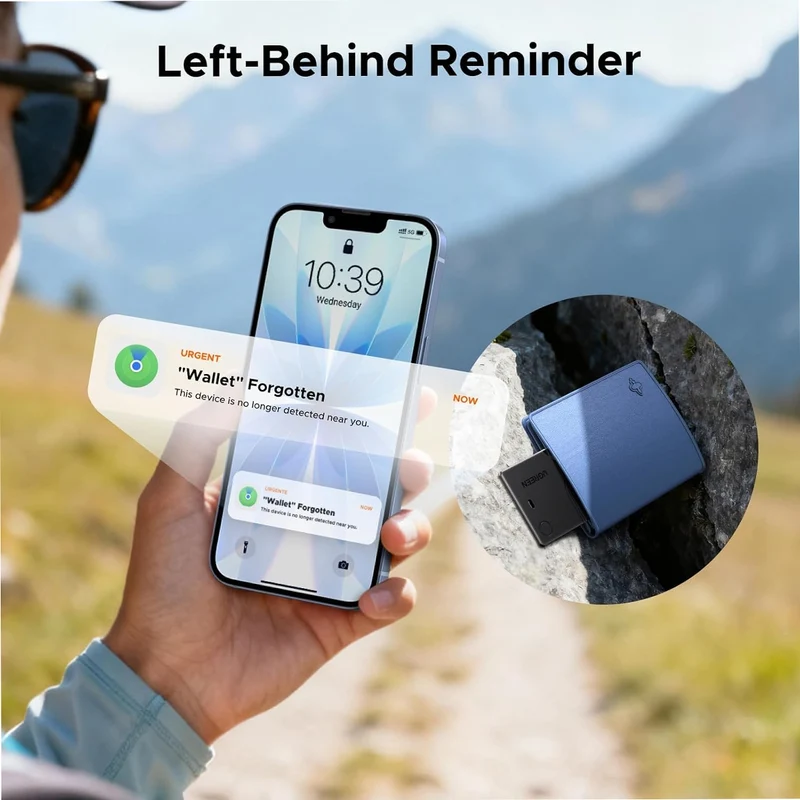 Ugreen Finder Slim 2 - 2-Pack Non-Rechargeable (Black) (CM920/75120A)