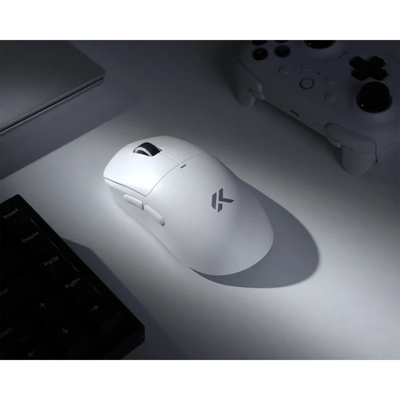MCHOSE A5 V3 Ultralight 8K Wireless Ergonomic Gaming Mouse (Black, Blue, White, Berry Red)