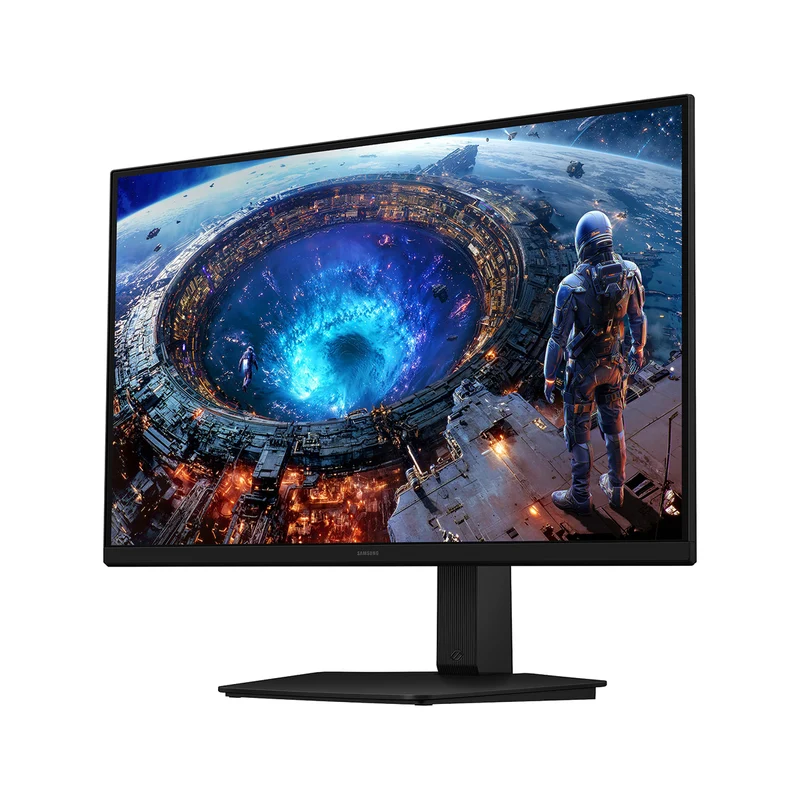 Samsung Odyssey G8 LS27HG806EFXXP 27" 5K (5120x2880 / DLG 2560x1440) Dual Mode (Max 5K 180Hz / QHD 360Hz) 1ms GTG IPS Gaming Monitor with Tilt/ Height/ Pivot/ Swivel Adjustment + Samsung Soundbar HW-B400F/XP 2.1ch Subwoofer