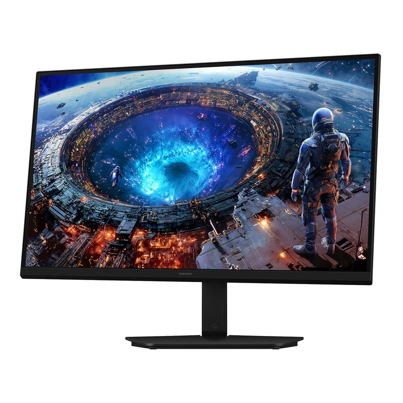Samsung Odyssey G8 LS27HG806EFXXP 27" 5K (5120x2880 / DLG 2560x1440) Dual Mode (Max 5K 180Hz / QHD 360Hz) 1ms GTG IPS Gaming Monitor with Tilt/ Height/ Pivot/ Swivel Adjustment + Samsung Soundbar HW-B400F/XP 2.1ch Subwoofer