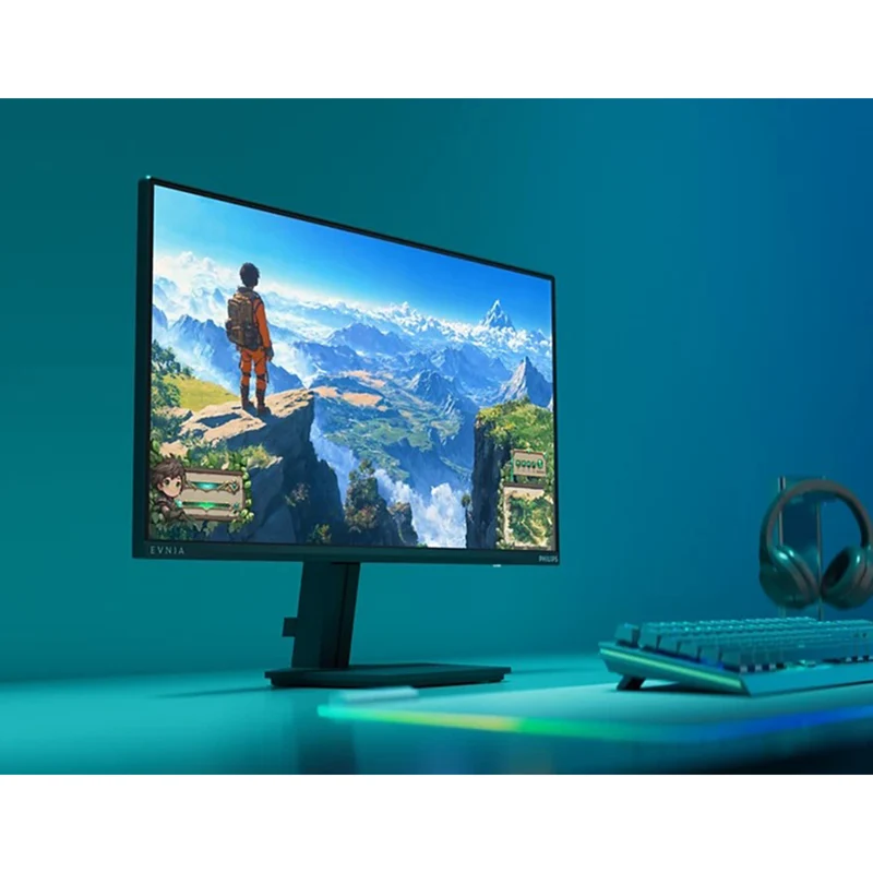 Philips Evnia 2000 Series 24M2N2500NF/71 24" QHD (2560x1440) 144Hz 0.5ms Smart MBR Fast IPS Gaming Monitor with Tilt Adjustment (Charcoal)