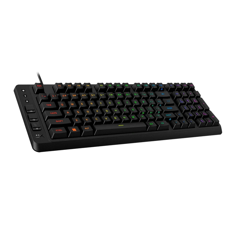 HyperX Eve 1800 Customizable RGB Profiles Wired Mechanical Gaming Keyboard (Black) (Membrane Switches) (B7JE0AA)