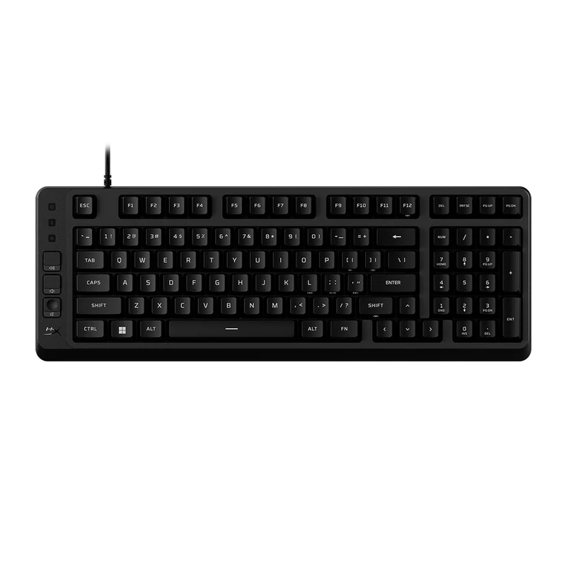 HyperX Eve 1800 Customizable RGB Profiles Wired Mechanical Gaming Keyboard (Black) (Membrane Switches) (B7JE0AA)