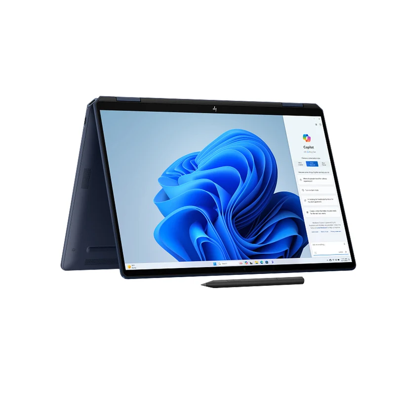 HP OmniBook Ultra Flip 14-fh0089TU Laptop (Atmospheric Blue) | 14" 2.8K (2880x1800) 120Hz OLED Touch | Intel Core Ultra 9 288V | 32GB RAM | 2TB SSD | Intel Arc Graphics | Windows 11 Home | MS Office Home 2024+MS 365 Basic+HP Everyday 16" Laptop Briefcase