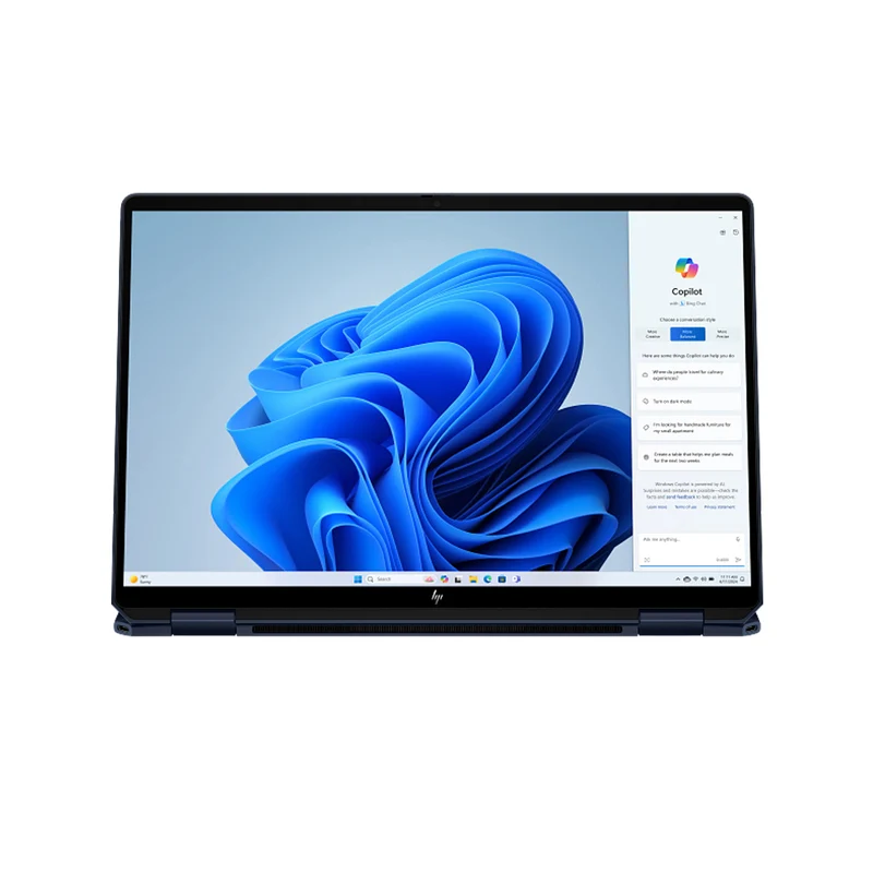 HP OmniBook Ultra Flip 14-fh0089TU Laptop (Atmospheric Blue) | 14" 2.8K (2880x1800) 120Hz OLED Touch | Intel Core Ultra 9 288V | 32GB RAM | 2TB SSD | Intel Arc Graphics | Windows 11 Home | MS Office Home 2024+MS 365 Basic+HP Everyday 16" Laptop Briefcase