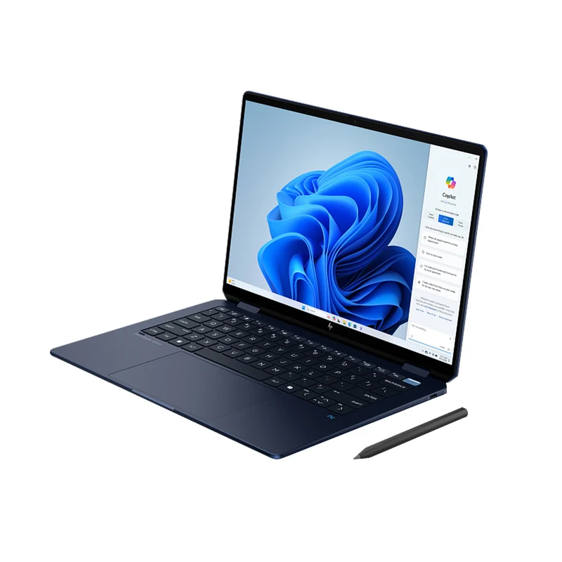 HP OmniBook Ultra Flip 14-fh0089TU Laptop (Atmospheric Blue) | 14" 2.8K (2880x1800) 120Hz OLED Touch | Intel Core Ultra 9 288V | 32GB RAM | 2TB SSD | Intel Arc Graphics | Windows 11 Home | MS Office Home 2024+MS 365 Basic+HP Everyday 16" Laptop Briefcase