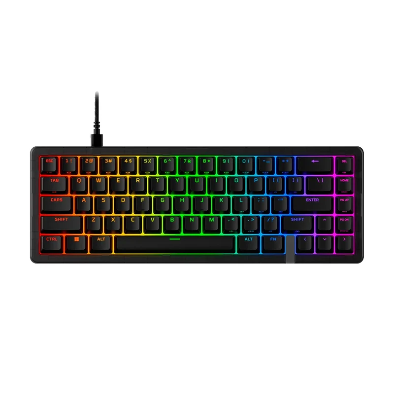 HyperX Origins 2 Pro 65 RGB Analog Magnetic Wired Mechanical Gaming Keyboard (Black) (Red Linear Switch) (BN7S3AA)