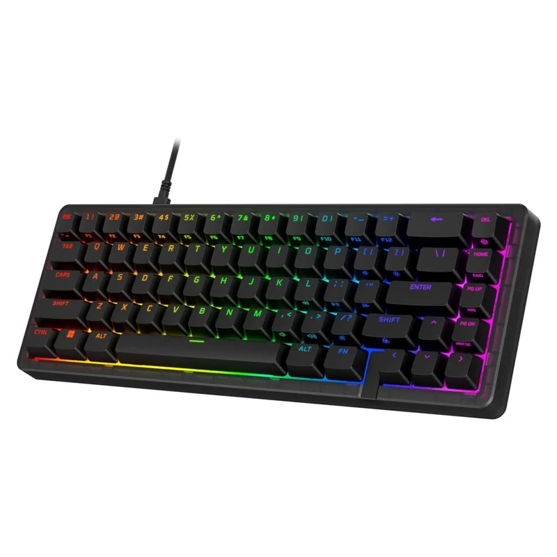 HyperX Origins 2 Pro 65 RGB Analog Magnetic Wired Mechanical Gaming Keyboard (Black) (Red Linear Switch) (BN7S3AA)
