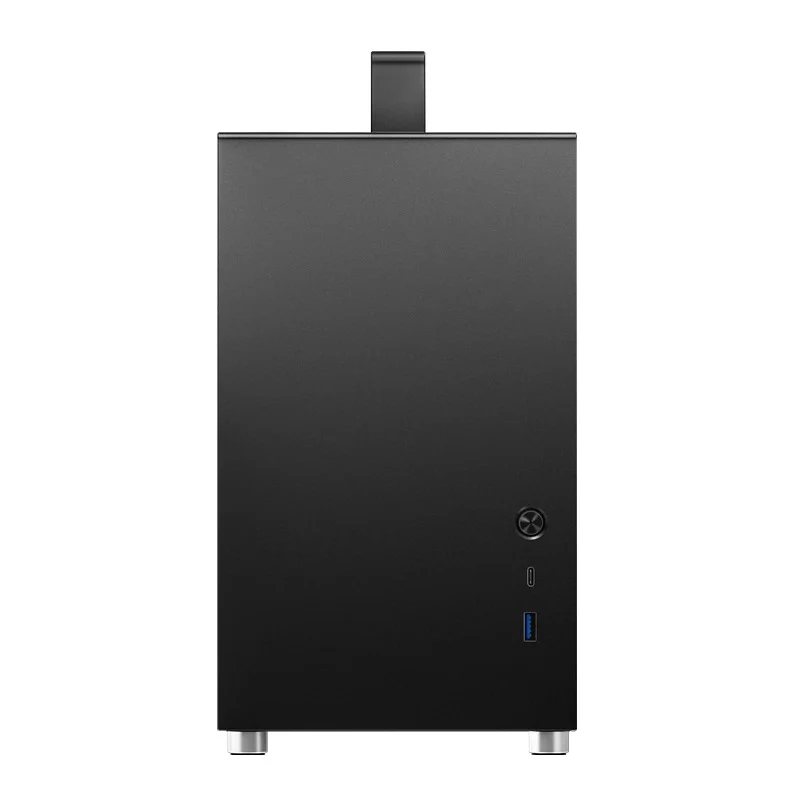 Jonsbo T8 Plus ITX Computer Case (Black, Silver)