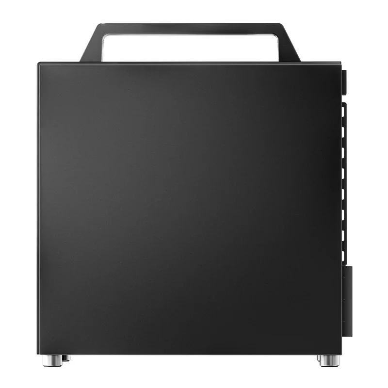 Jonsbo T8 Plus ITX Computer Case (Black, Silver)