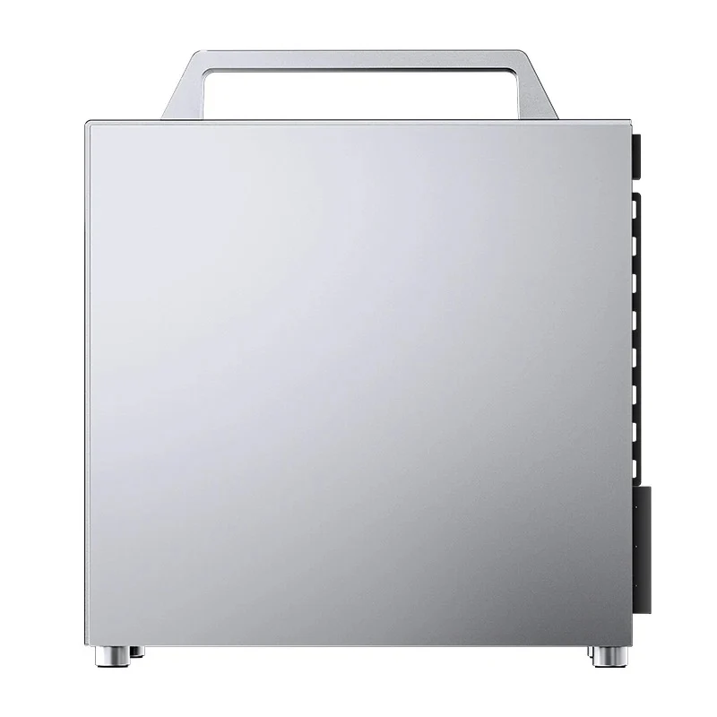 Jonsbo T8 Plus ITX Computer Case (Black, Silver)