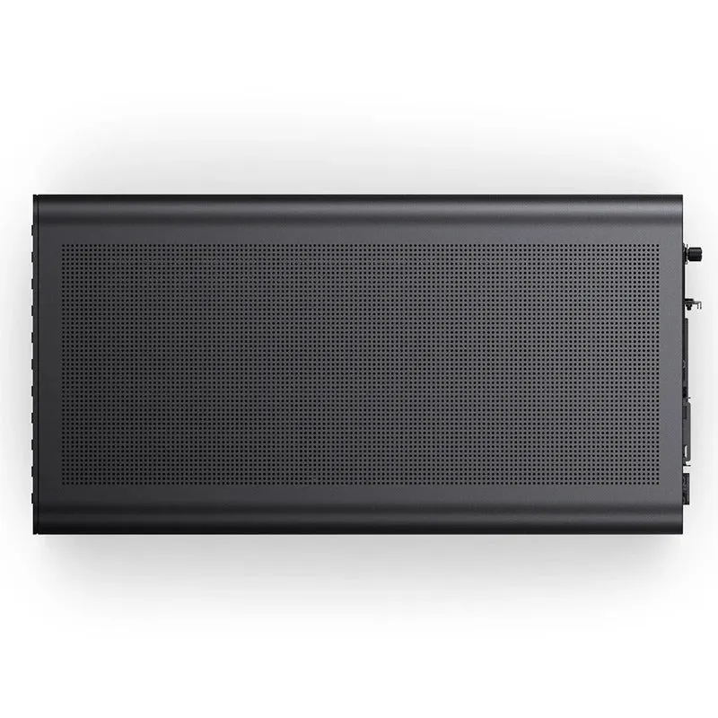Jonsbo D33 Wood M-ATX Computer Case (Black, White)