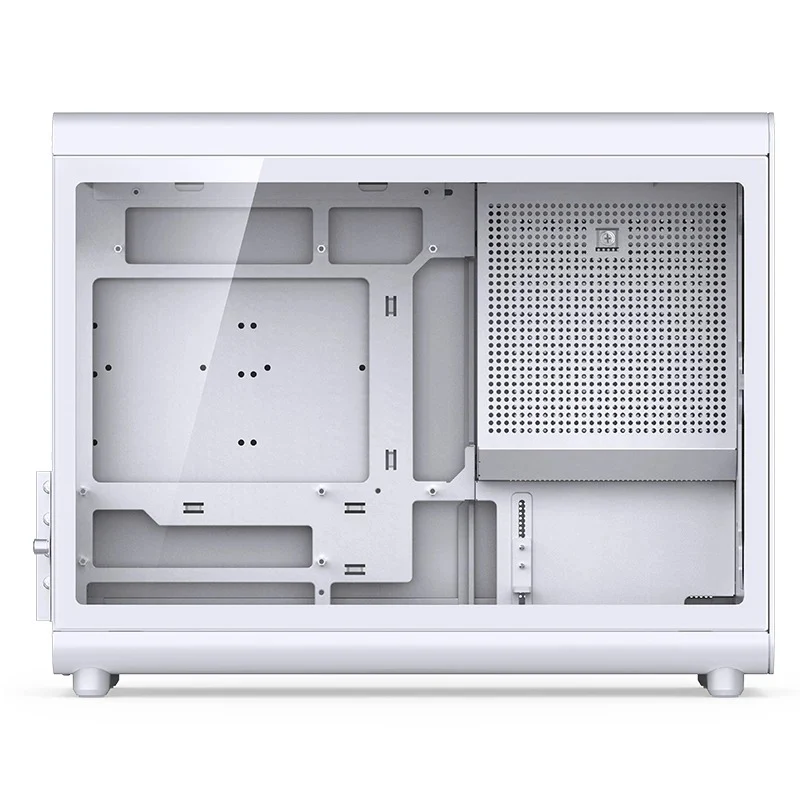 Jonsbo D33 Wood M-ATX Computer Case (Black, White)