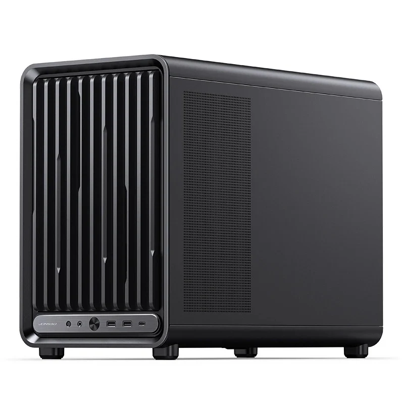Jonsbo D33 M-ATX Computer Case (Black, White)
