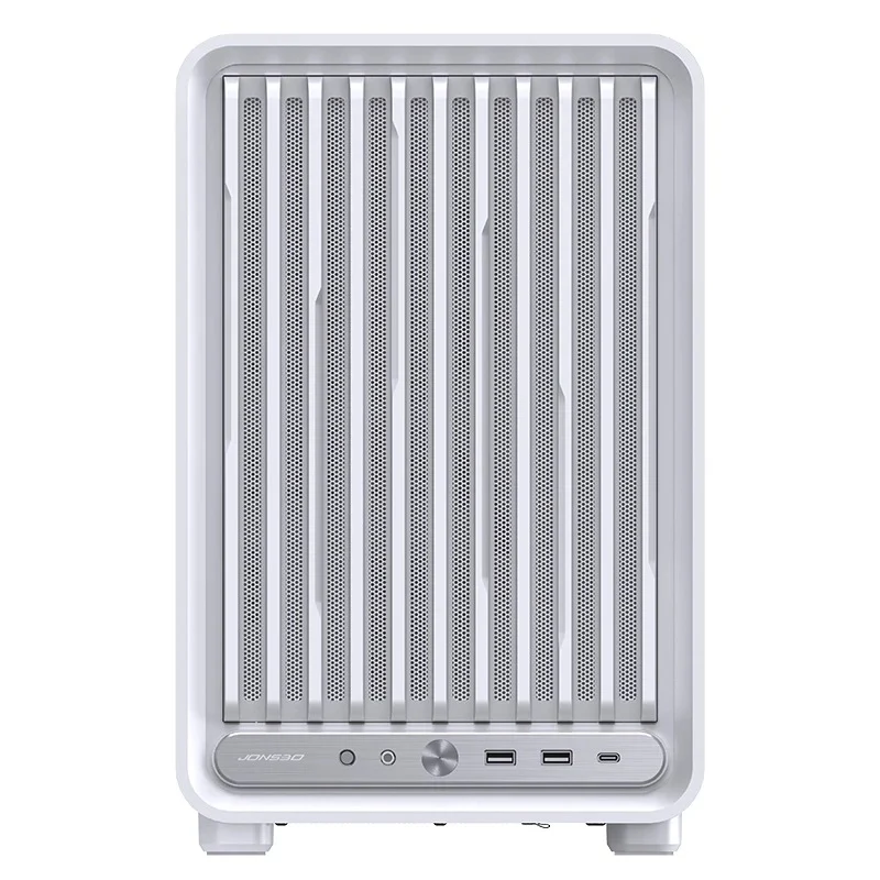 Jonsbo D33 M-ATX Computer Case (Black, White)