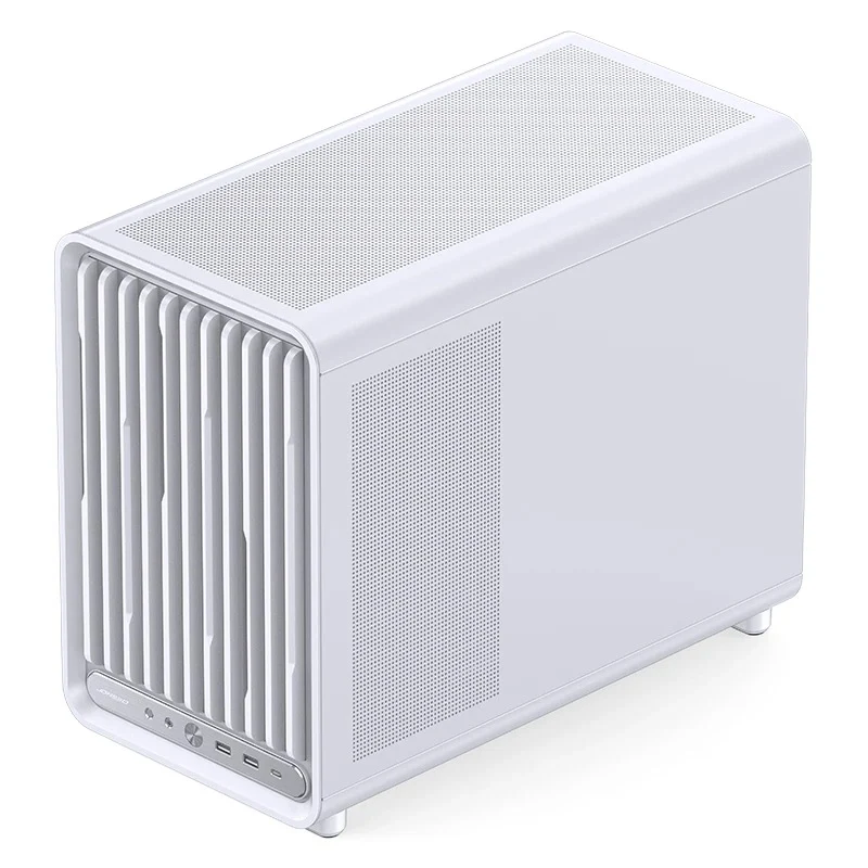 Jonsbo D33 M-ATX Computer Case (Black, White)