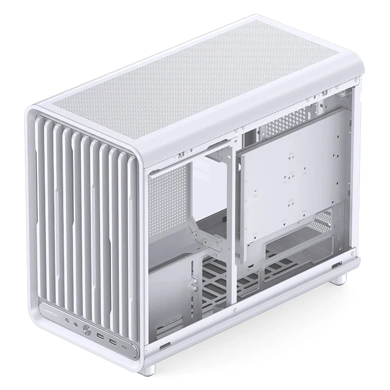 Jonsbo D33 M-ATX Computer Case (Black, White)