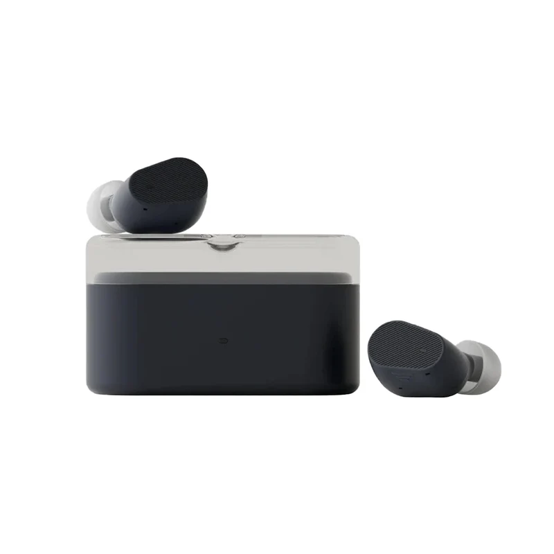 Moondrop Pudding ANC AI ENC True Wireless Hi-Fi LHDC-V 10mm Dynamic Driver Earbuds (MD-TWS-056) (Black, Grey, Yellow)