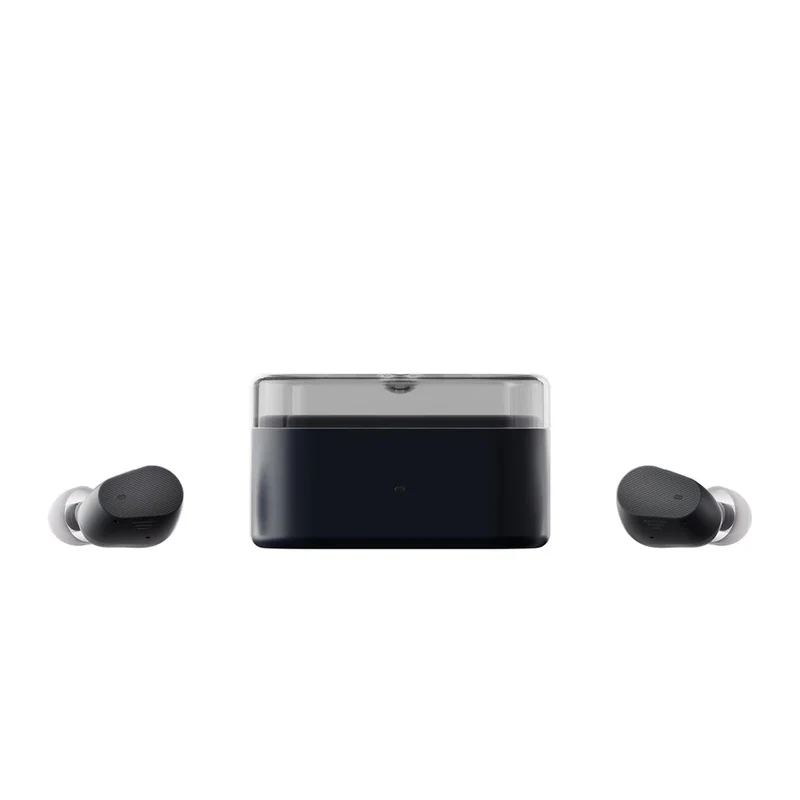 Moondrop Pudding ANC AI ENC True Wireless Hi-Fi LHDC-V 10mm Dynamic Driver Earbuds (MD-TWS-056) (Black, Grey, Yellow)