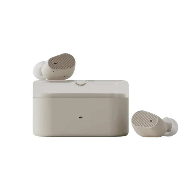 Moondrop Pudding ANC AI ENC True Wireless Hi-Fi LHDC-V 10mm Dynamic Driver Earbuds (MD-TWS-056) (Black, Grey, Yellow)