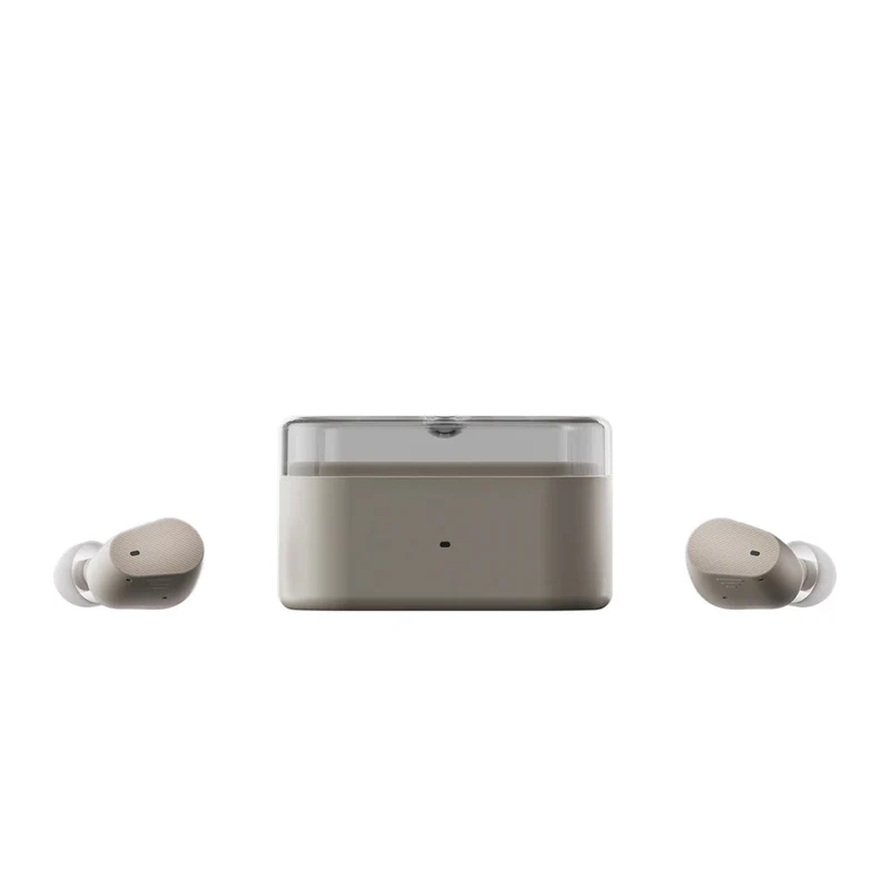 Moondrop Pudding ANC AI ENC True Wireless Hi-Fi LHDC-V 10mm Dynamic Driver Earbuds (MD-TWS-056) (Black, Grey, Yellow)