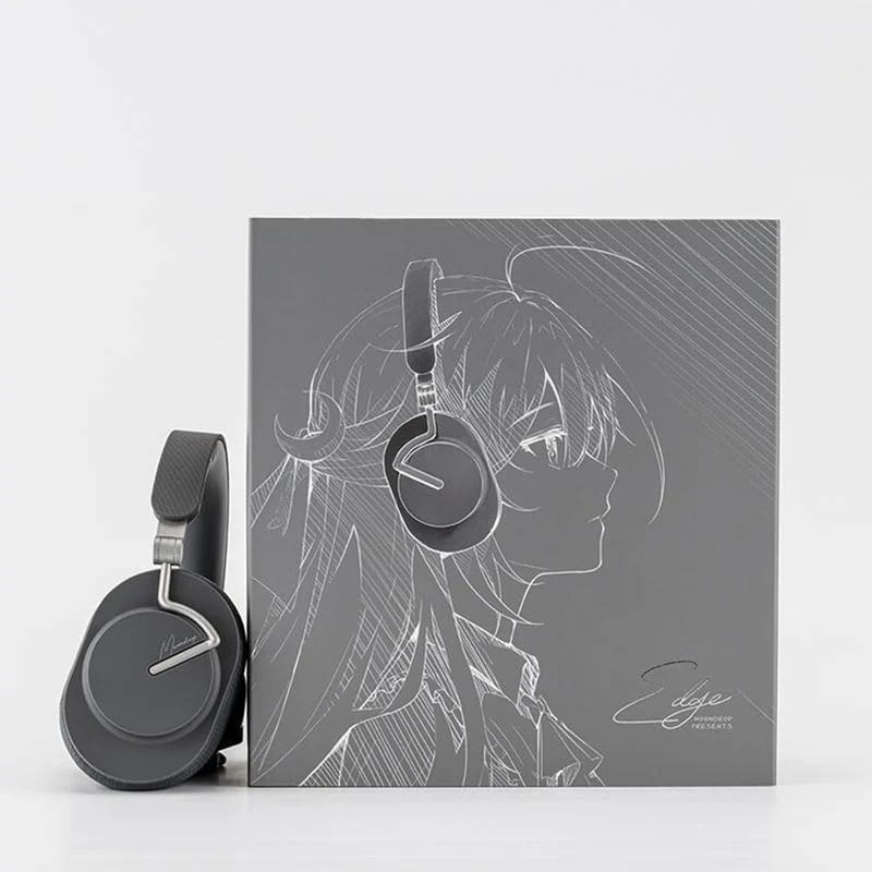 Moondrop Edge Full-Scene Immersive Series Hi-Fi Portable Wireless ANC Headphone Foldable Lightweight Headphone (Grey)