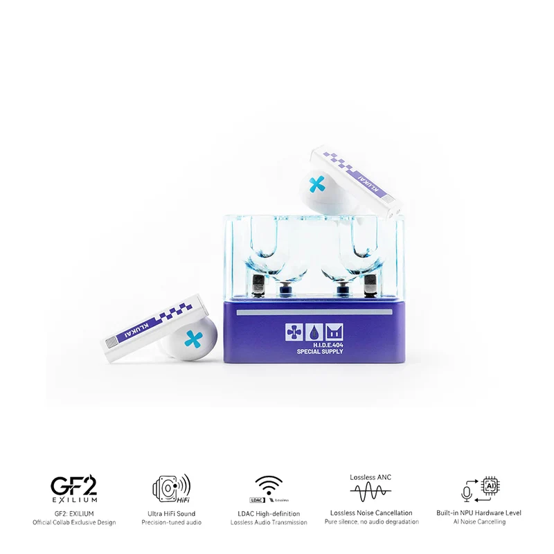 Moondrop x Girls' Frontline 2: Exilium Klukai TWS Planar Magnetic Driver True Wireless Noise-canceling Bluetooth Earphones (MD-TWS-043)