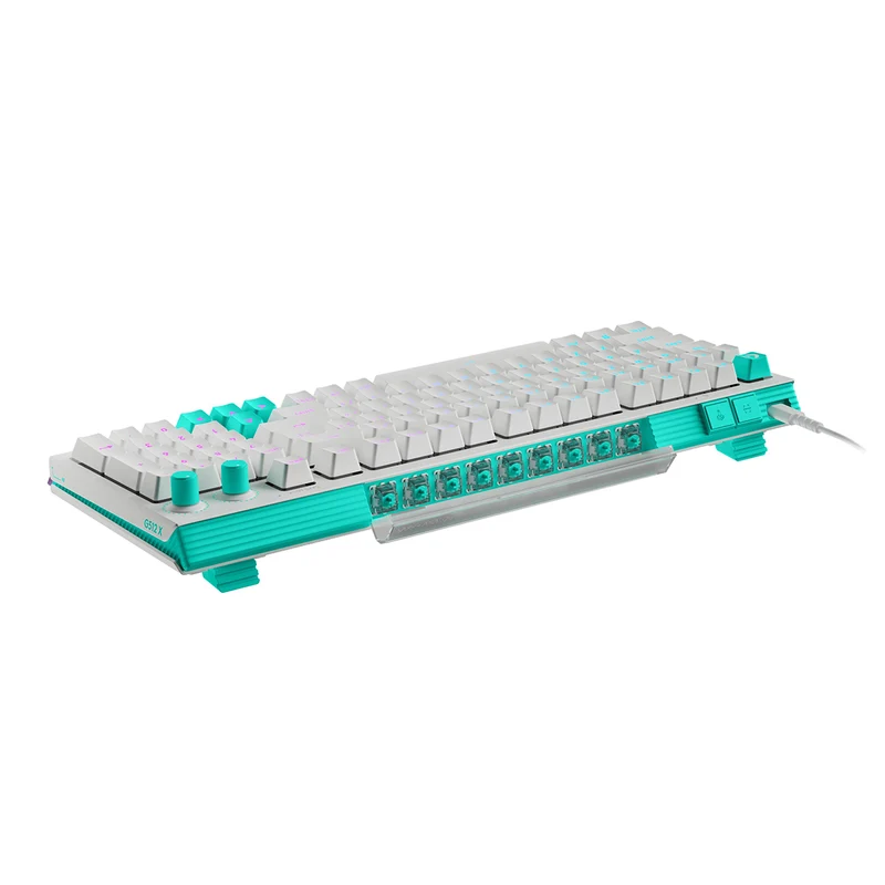 Logitech G512 X 98 Dual Swap TMR Analog/Mechanical 8k Gaming Keyboard (White) (920-014010)