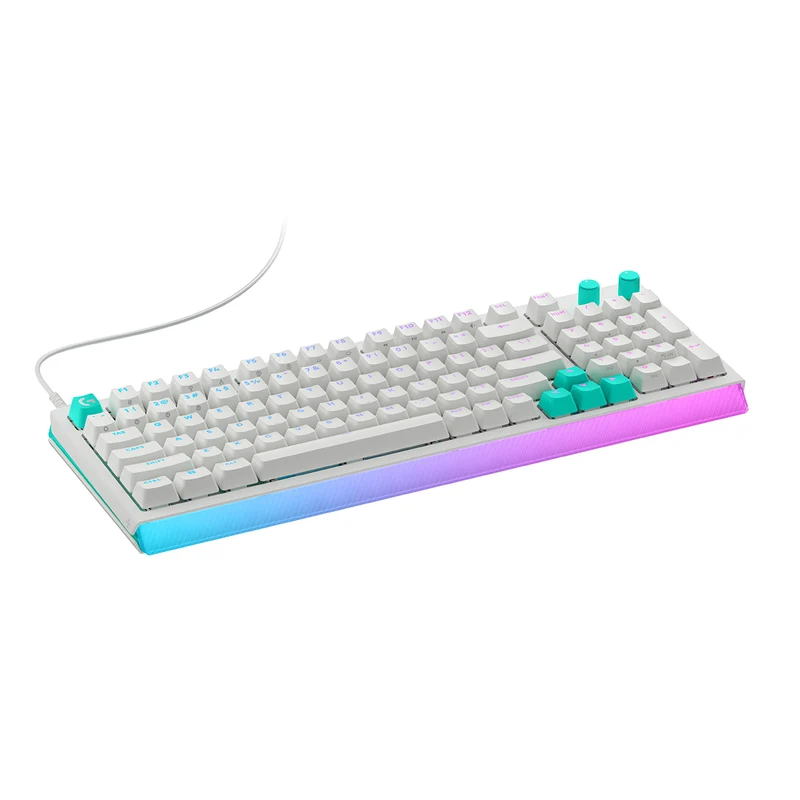 Logitech G512 X 98 Dual Swap TMR Analog/Mechanical 8k Gaming Keyboard (White) (920-014010)