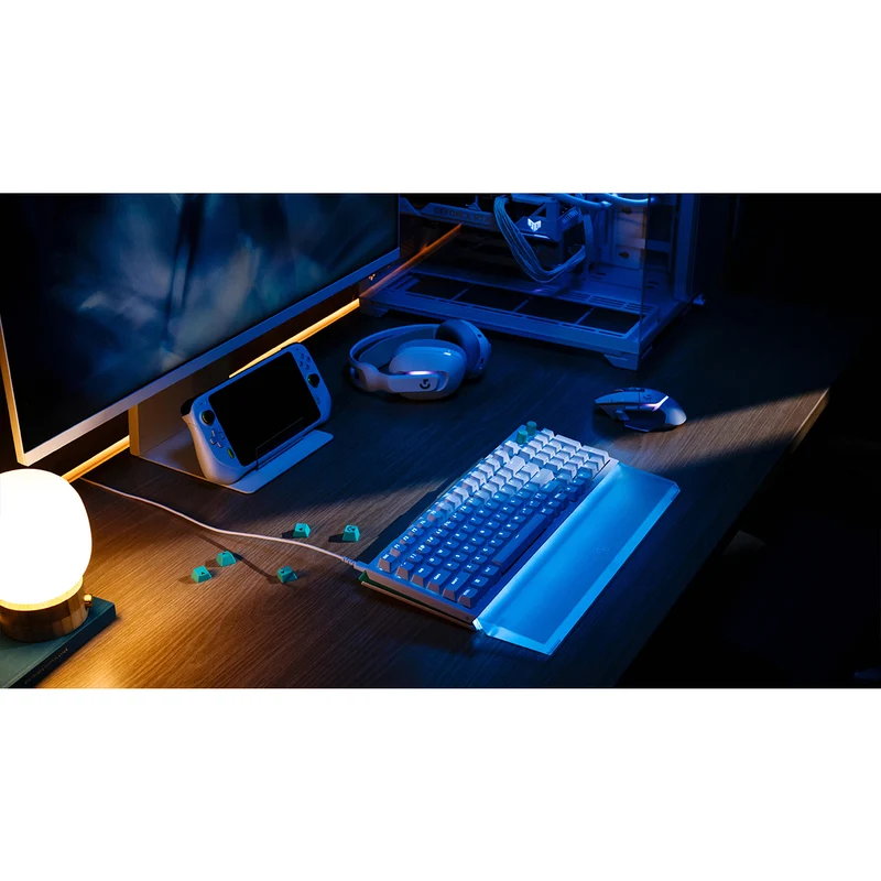 Logitech G512 X 98 Dual Swap TMR Analog/Mechanical 8k Gaming Keyboard (White) (920-014010)