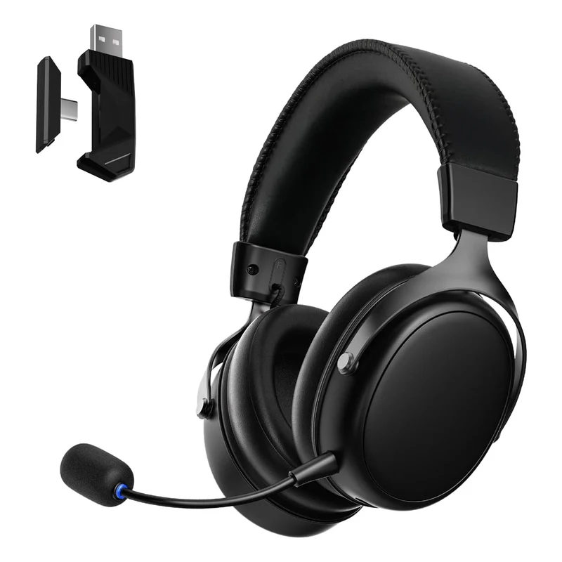 Akko Verge S9 Ultra Gaming Headset (Black, White, Black & Red, Hello Kitty, Pink)