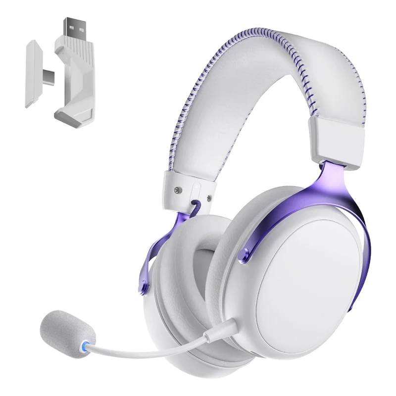 Akko Verge S9 Ultra Gaming Headset (Black, White, Black & Red, Hello Kitty, Pink)
