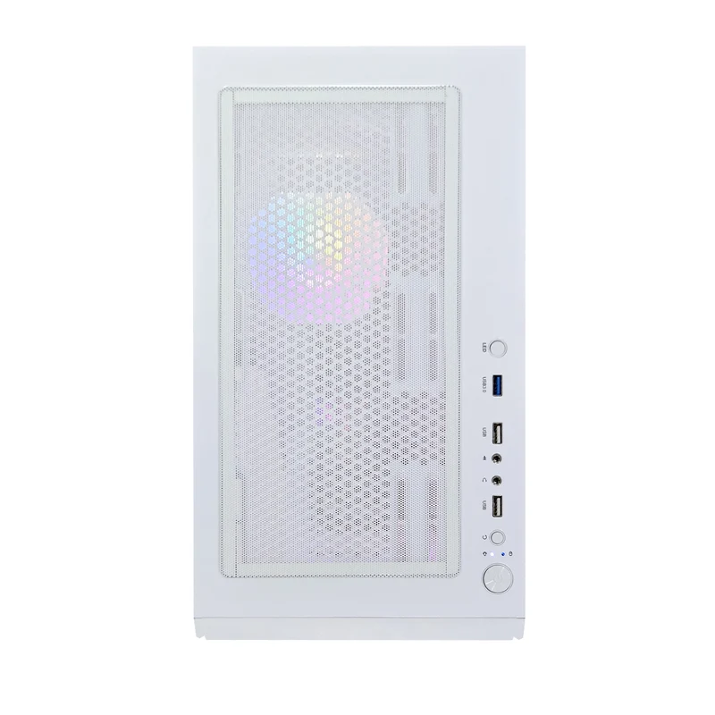Alpha Vesta White Desktop Gaming PC | AMD Ryzen 5 5500 | 16GB (2x8GB) RAM | 512GB SSD | RTX 3050 | Windows 11 Pro