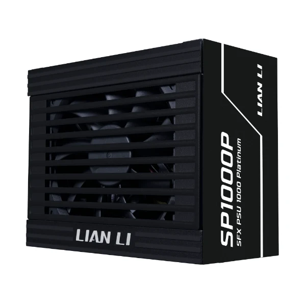 Lian Li SP01000P SFX 1000W 80+ Platinum ATX 3.1 Fully-Modular Power Supply (Black, White)