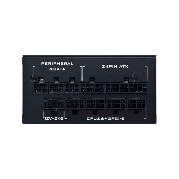 Lian Li SP01000P SFX 1000W 80+ Platinum ATX 3.1 Fully-Modular Power Supply (Black, White)