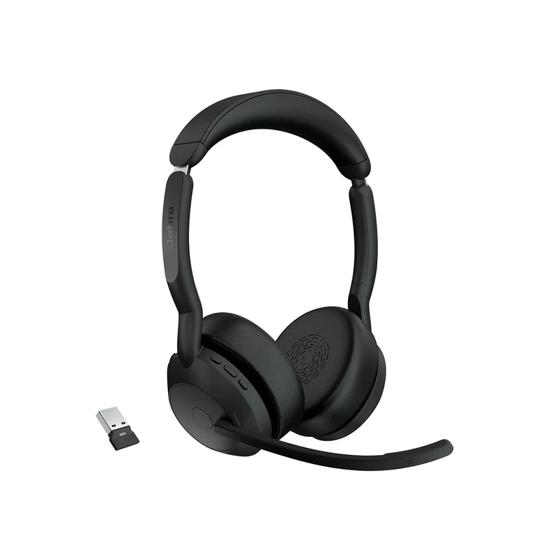 Jabra Evolve2 55 Link390a UC Stereo Wireless Headset