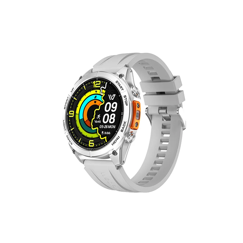 Weofly Conquer 3 Smartwatch (Black, Silver) (WFCQ654BL, WFCQ654SL)
