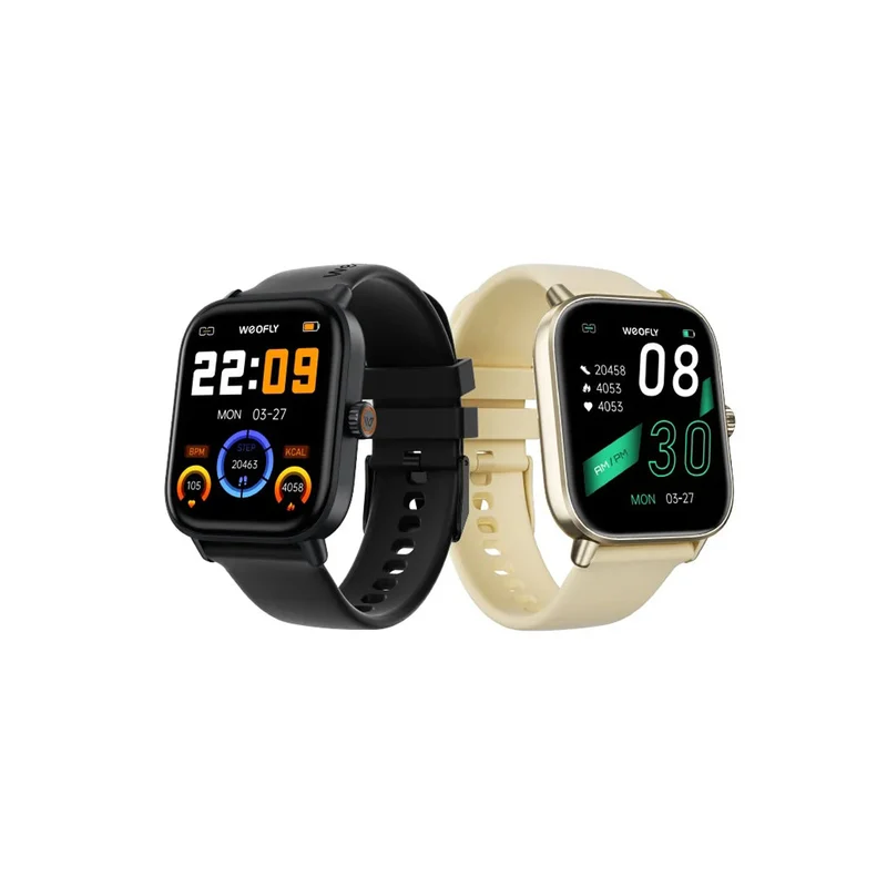 Weofly Active 3 Smartwatch (Gold, Black) (WFAC657GD, WFAC657BL)
