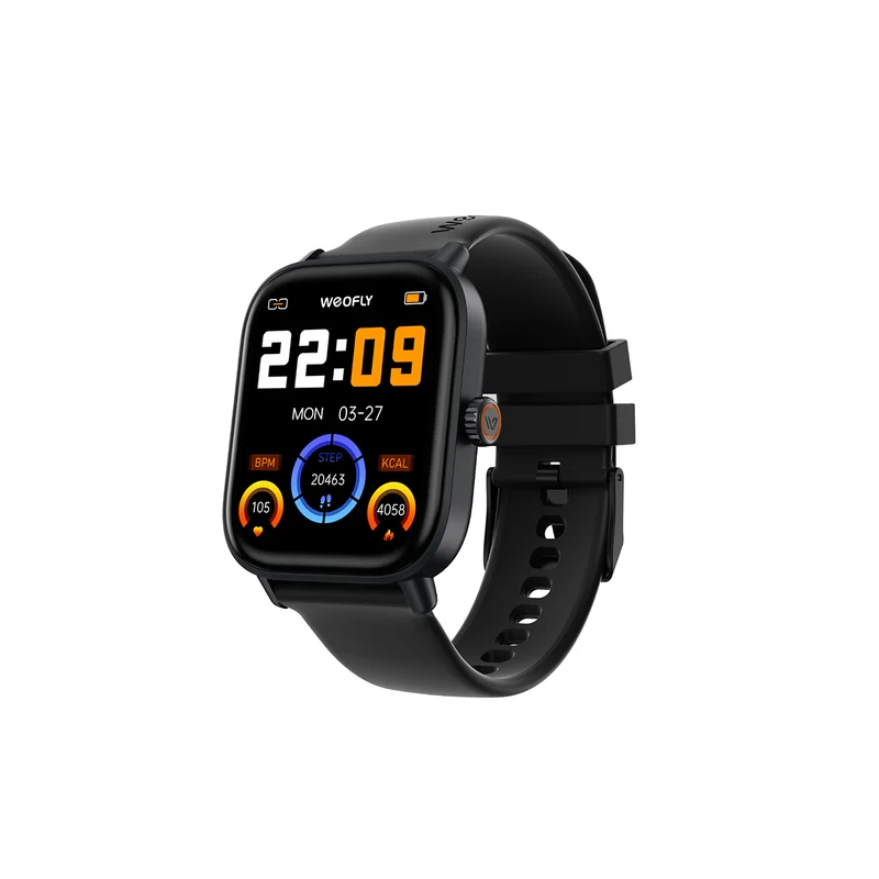 Weofly Active 3 Smartwatch (Gold, Black) (WFAC657GD, WFAC657BL)