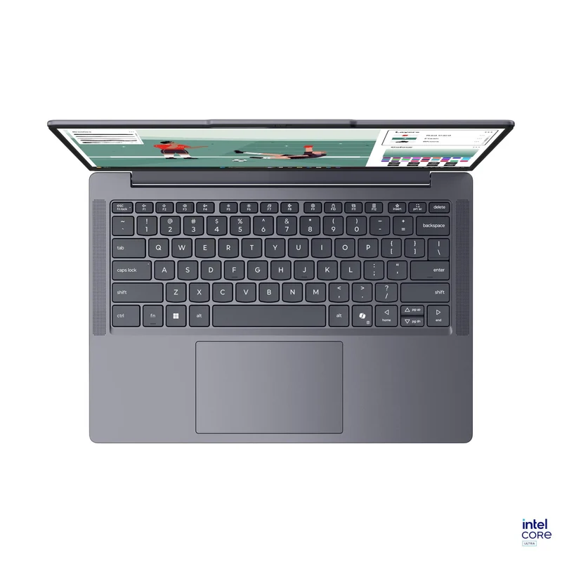 Lenovo IdeaPad Slim 3 14IPH11 83UQ003QPH Laptop (Luna Grey) | 14.0" WUXGA (1920x1200) IPS | Core Ultra 5 322 | 16GB RAM | 512GB SSD | Intel Graphics | Windows 11 Home | Office Home 2024 + Microsoft 365 Basic + Lenovo B210 Backpack
